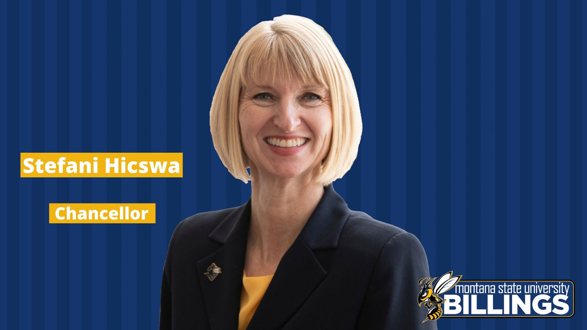 Chancellor Stefani Hicswa